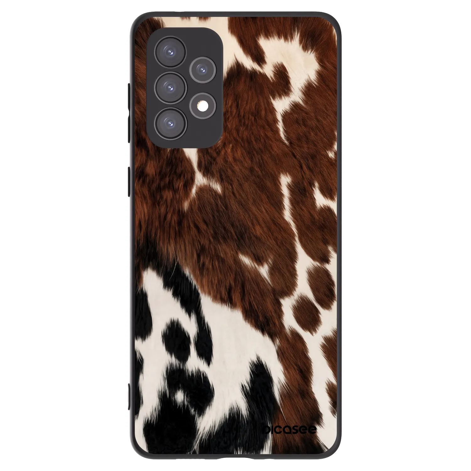 Picasee silikónový čierny obal pre Samsung Galaxy A73 5G - Rust