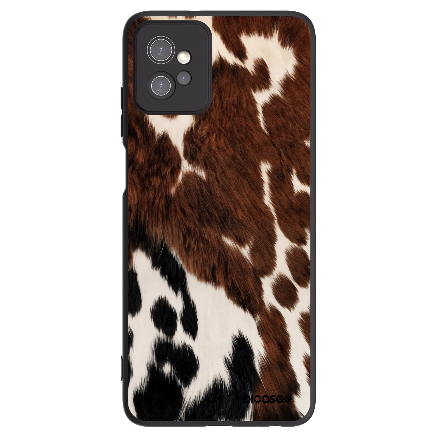 Picasee silikónový čierny obal pre Motorola Moto G32 - Rust