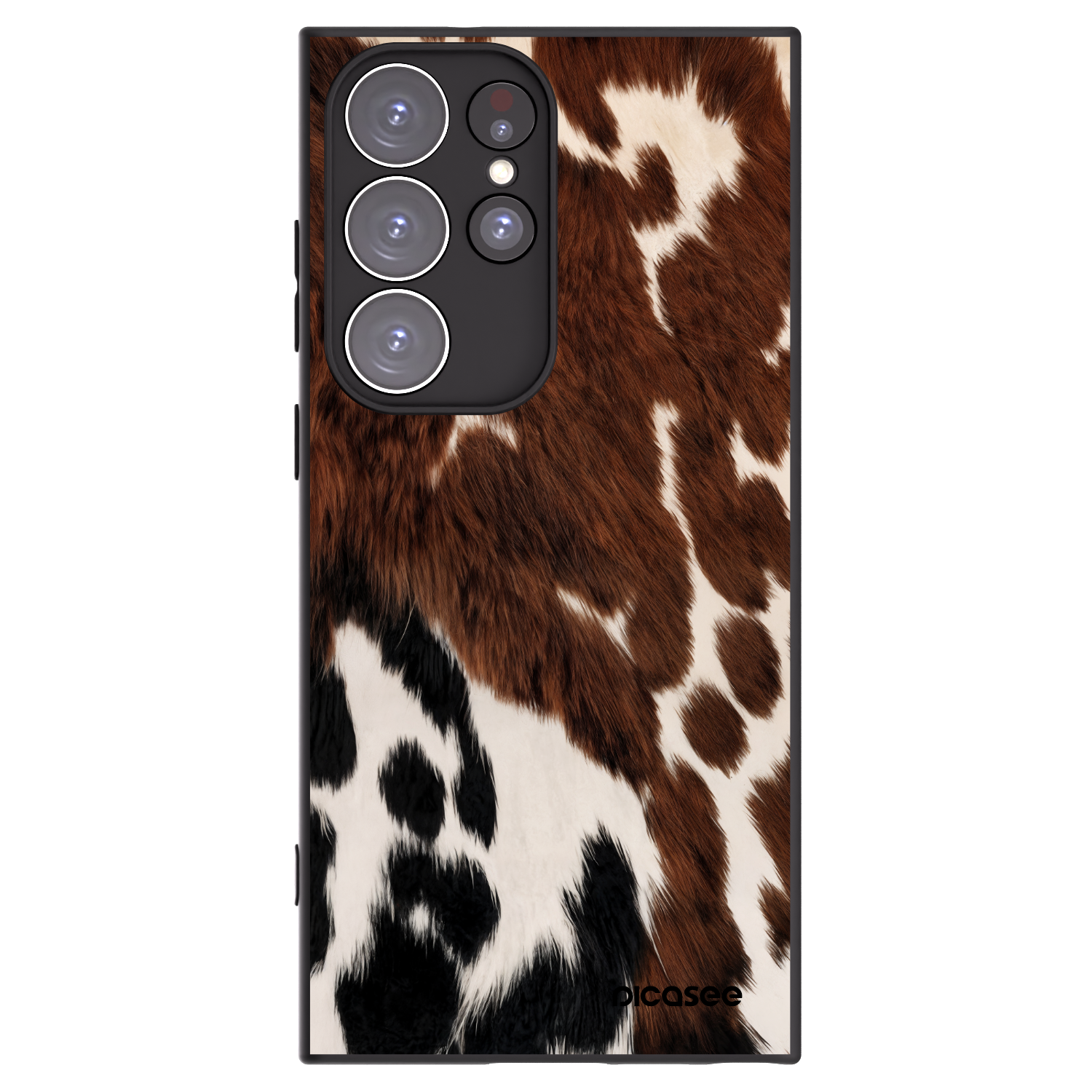 Picasee silikónový čierny obal pre Samsung Galaxy S23 Ultra 5G - Rust