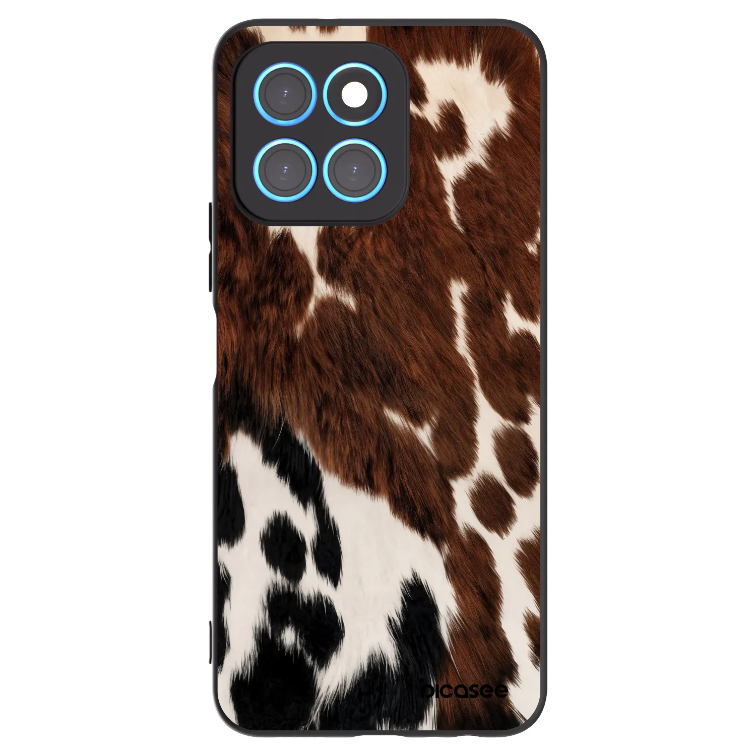Picasee silikónový čierny obal pre Honor X6 - Rust