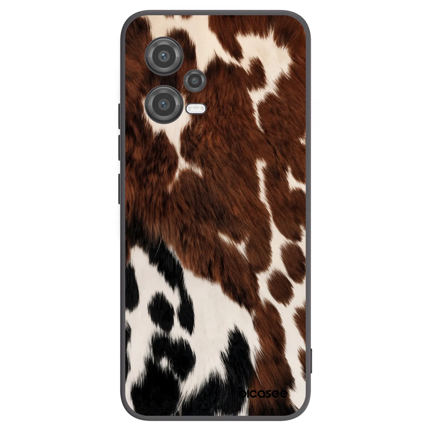 Picasee silikónový čierny obal pre Xiaomi Poco X5 - Rust