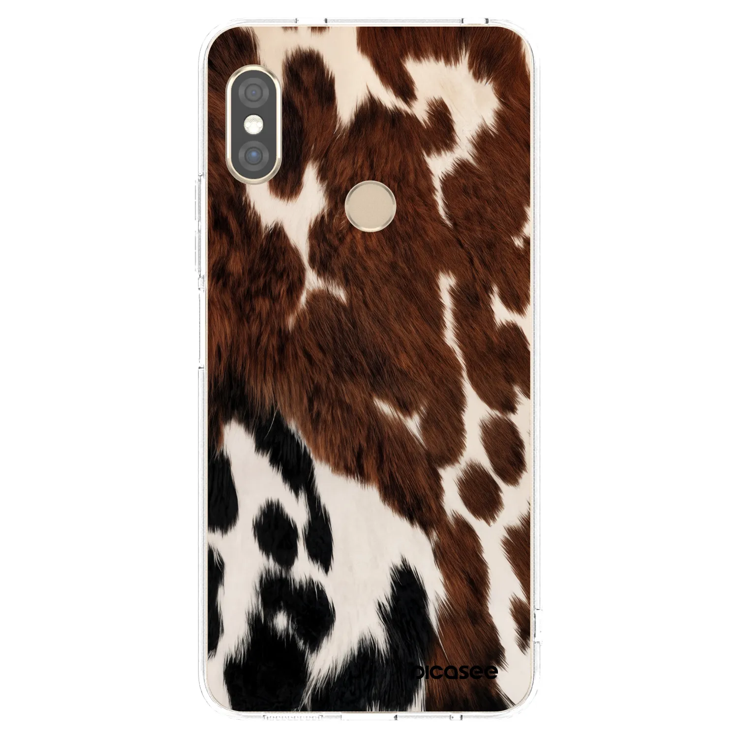 Silikónový prehľadný obal pre Xiaomi Redmi Note 5 Global - Rust
