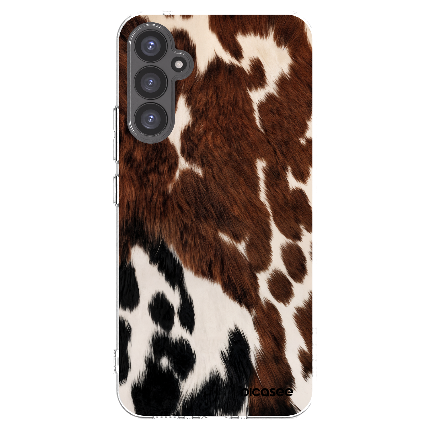 Picasee silikónový prehľadný obal pre Samsung Galaxy A34 5G A346B - Rust