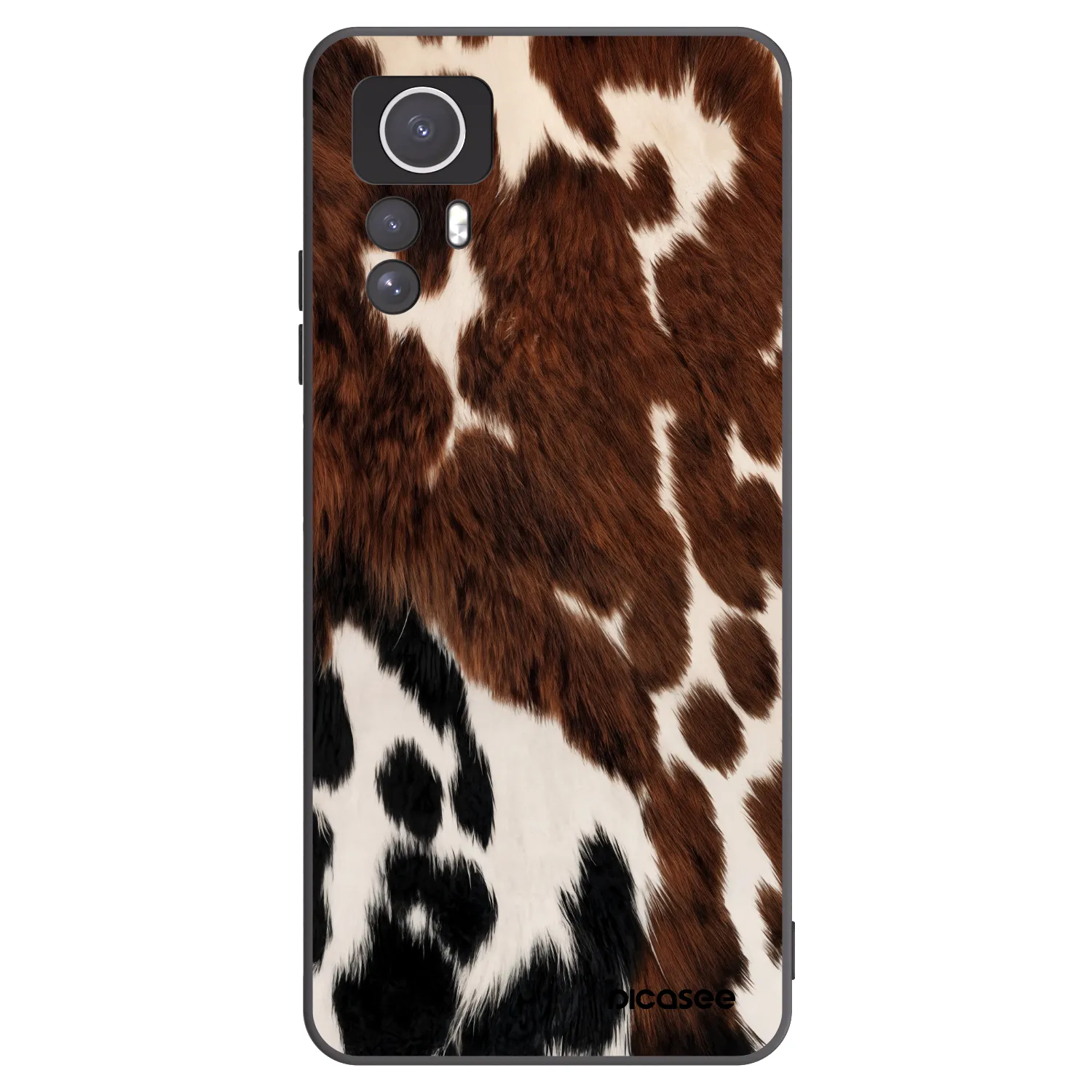 Picasee silikónový čierny obal pre Xiaomi Redmi Note 12S - Rust