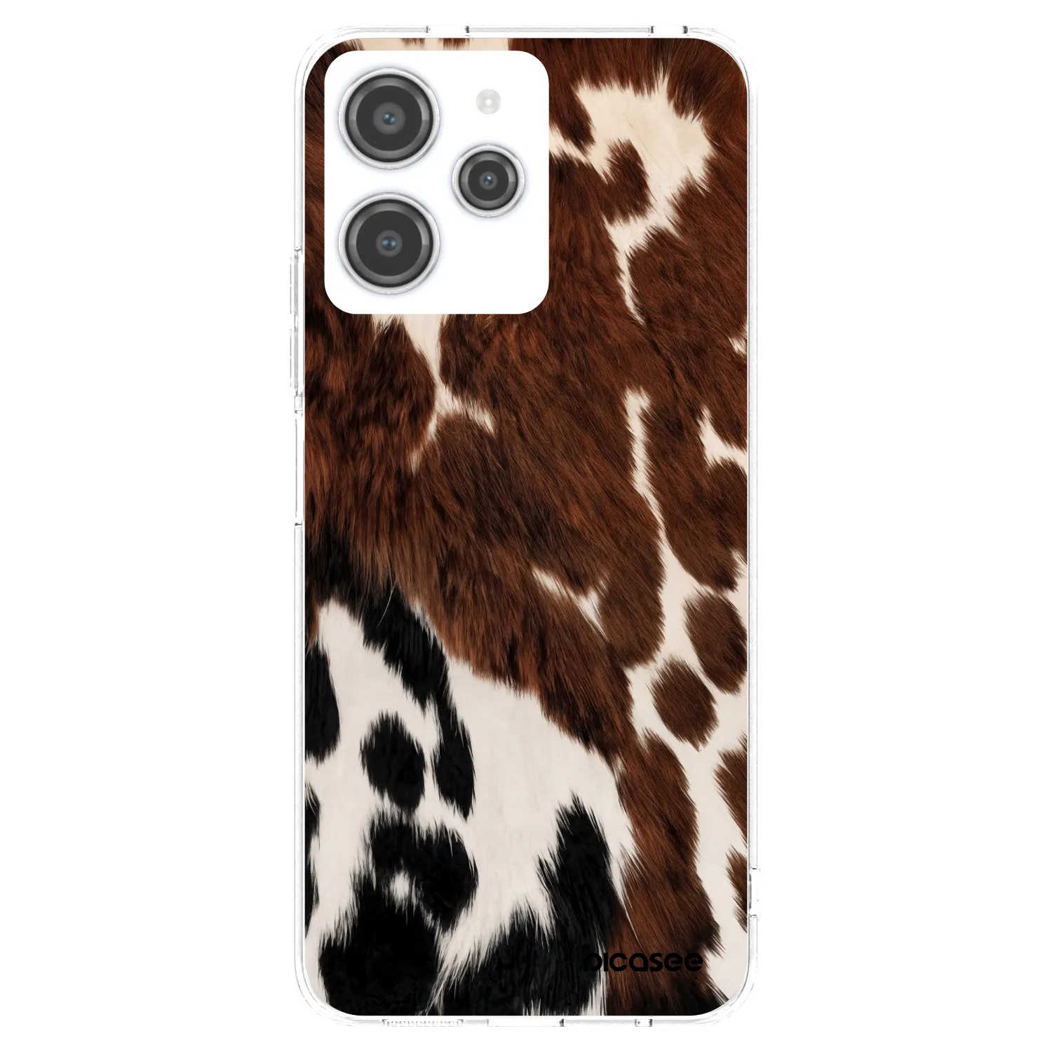 Silikónový prehľadný obal pre Xiaomi Redmi 12 4G - Rust