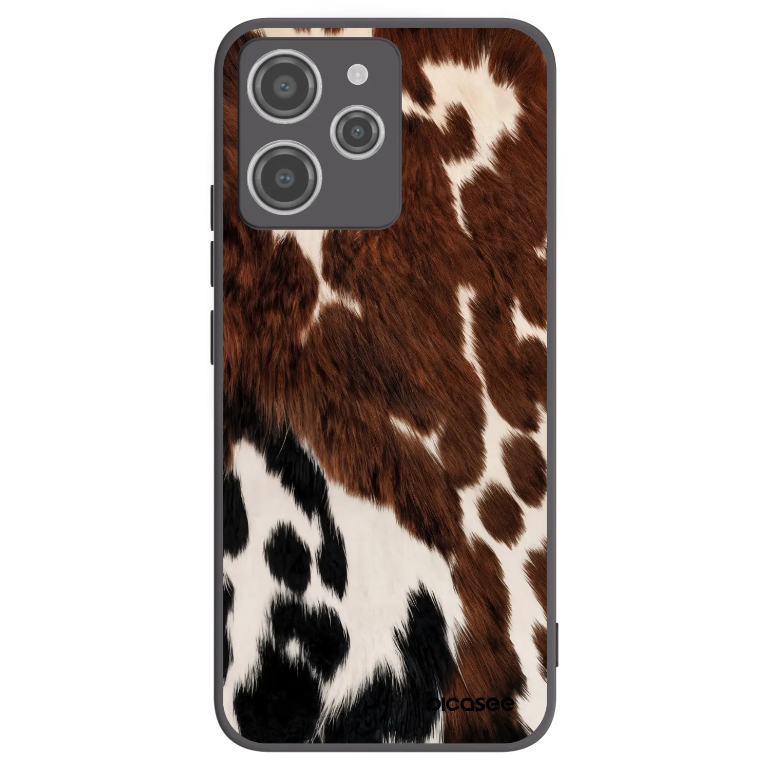 Silikónový čierny obal pre Xiaomi Redmi 12 4G - Rust