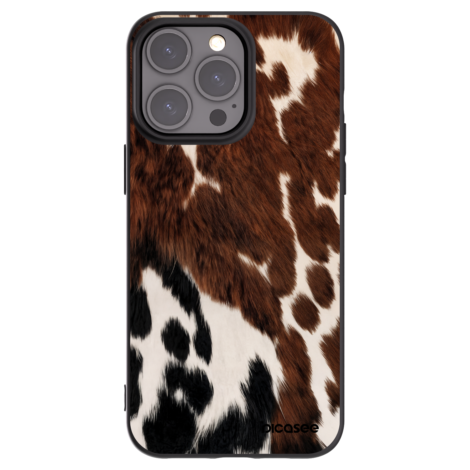 Picasee silikónový čierny obal pre Apple iPhone 15 Pro Max - Rust