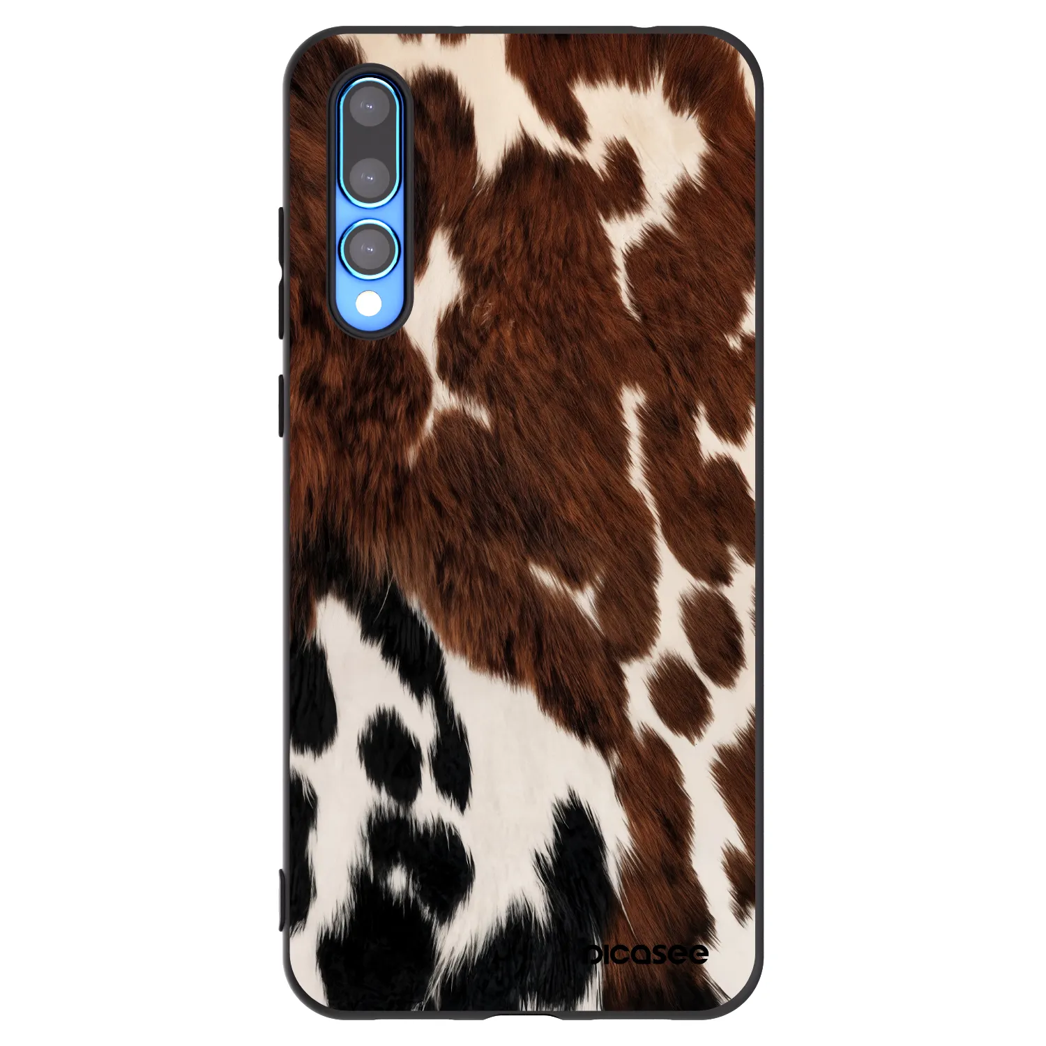 Picasee silikónový čierny obal pre Huawei P20 Pro - Rust