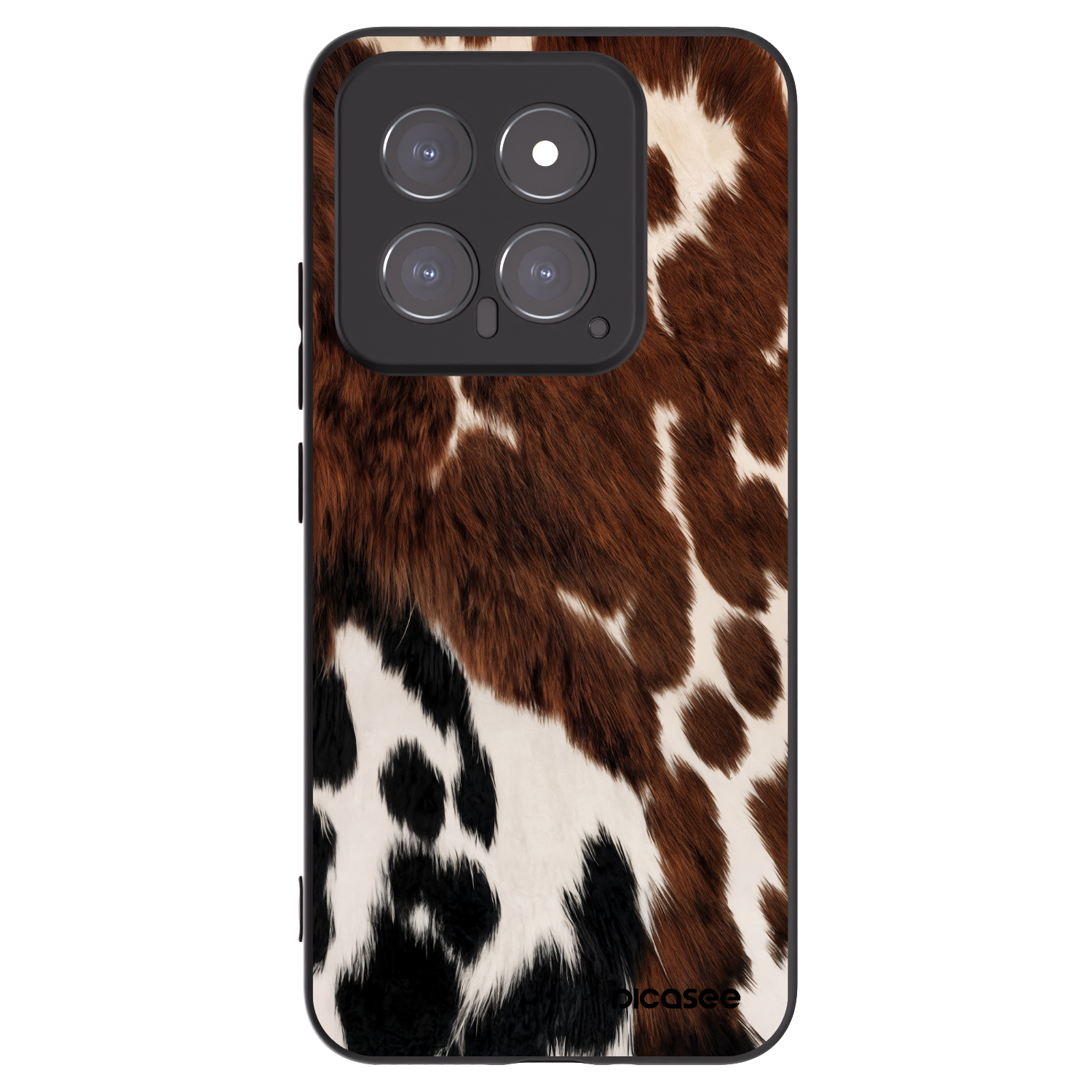 Picasee silikónový čierny obal pre Xiaomi 14 - Rust