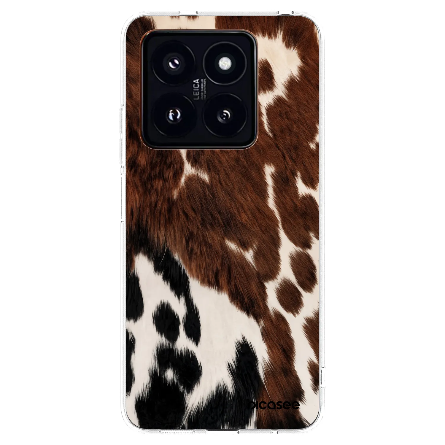 Silikónový prehľadný obal pre Xiaomi 14 Pro - Rust