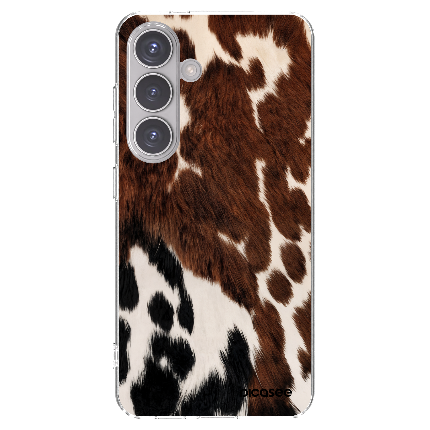 Picasee silikónový prehľadný obal pre Samsung Galaxy S24 S921B 5G - Rust