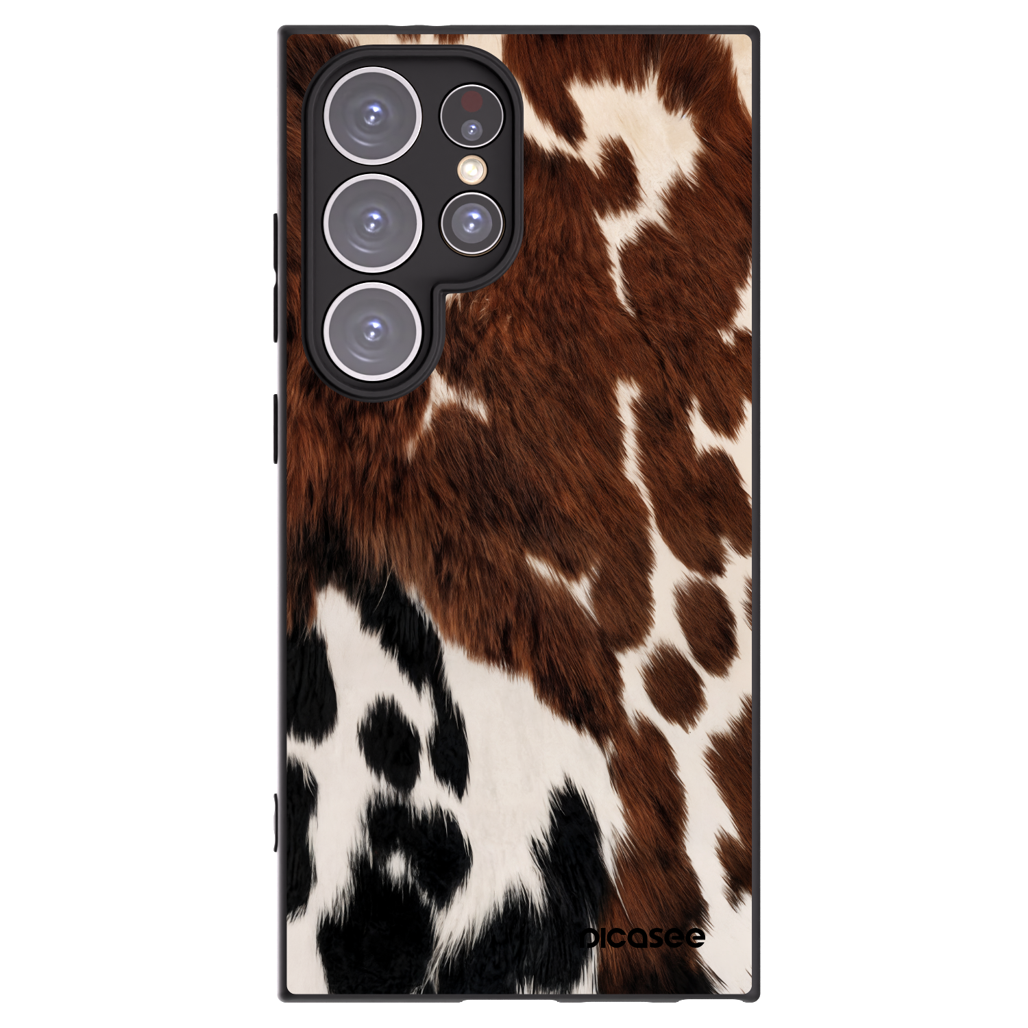 Silikónový čierny obal pre Samsung Galaxy S24 Ultra S928B 5G - Rust
