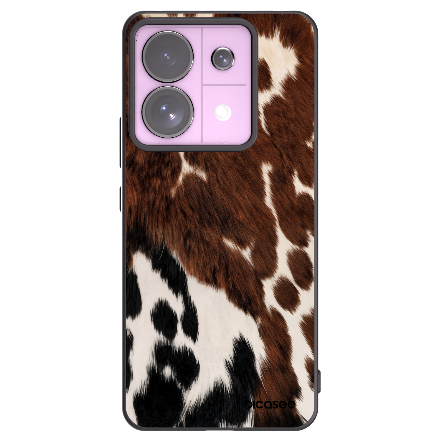 Picasee silikónový čierny obal pre Xiaomi Redmi Note 13 Pro 5G - Rust