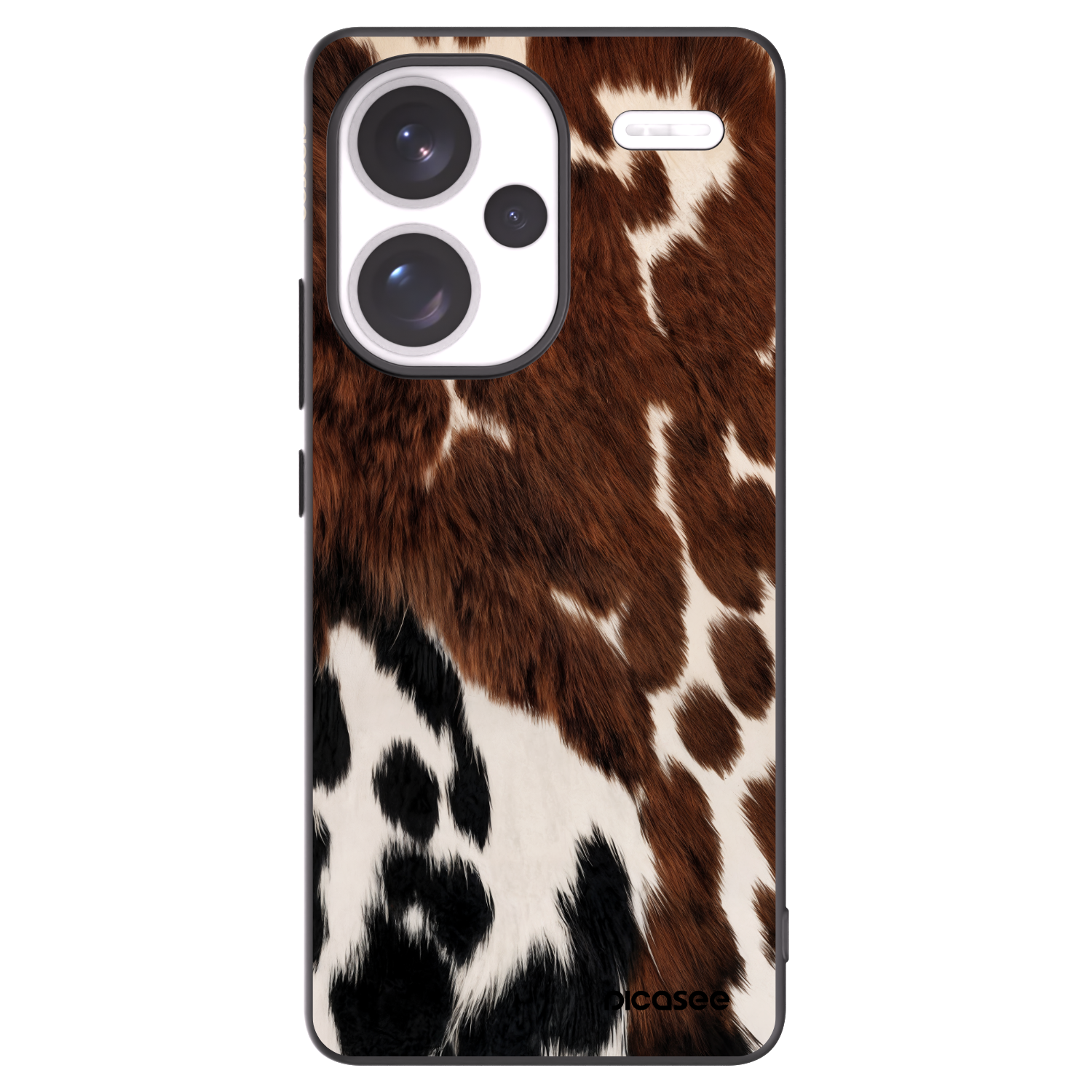 Picasee silikónový čierny obal pre Xiaomi Redmi Note 13 Pro+ 5G - Rust