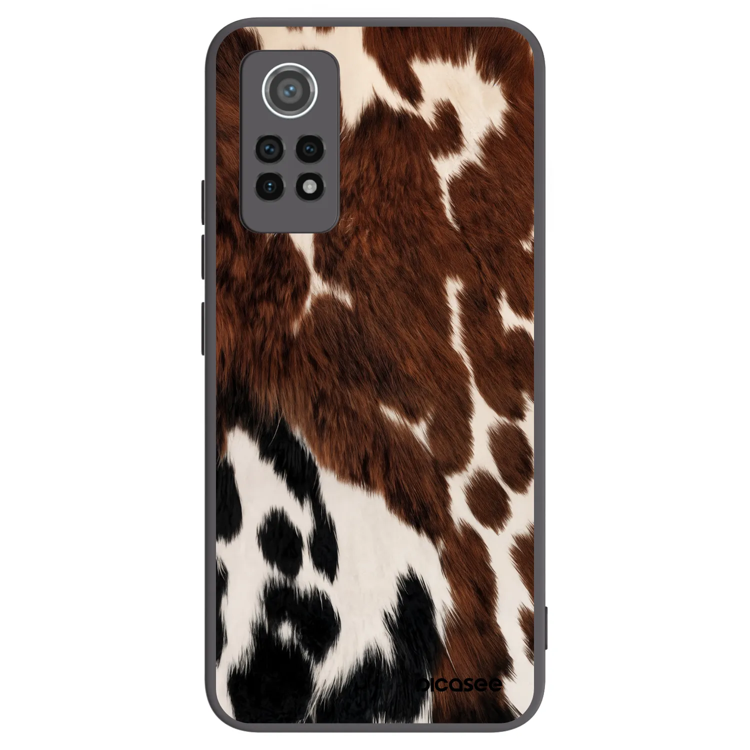 Picasee silikónový čierny obal pre Xiaomi Redmi Note 12 Pro 4G - Rust