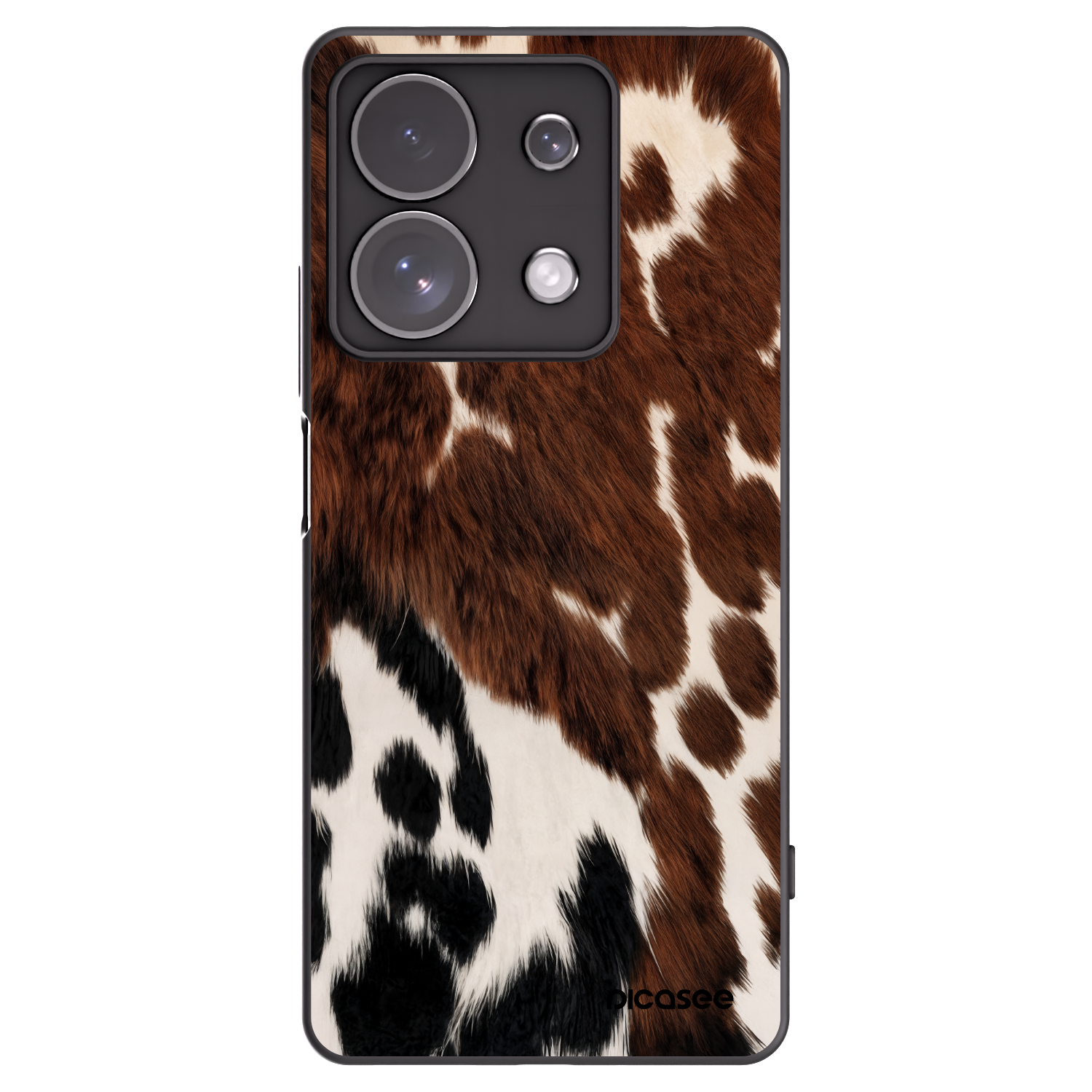 Silikónový čierny obal pre Xiaomi Redmi Note 13 Pro 4G - Rust
