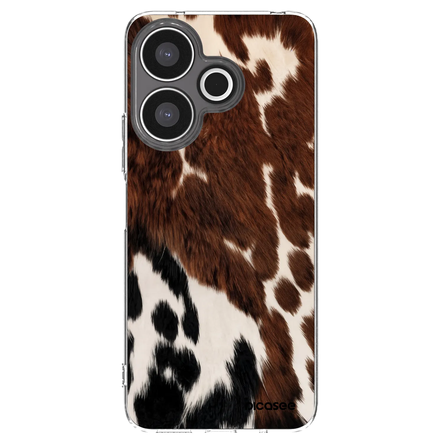 Silikónový prehľadný obal pre Xiaomi Redmi 13 4G - Rust