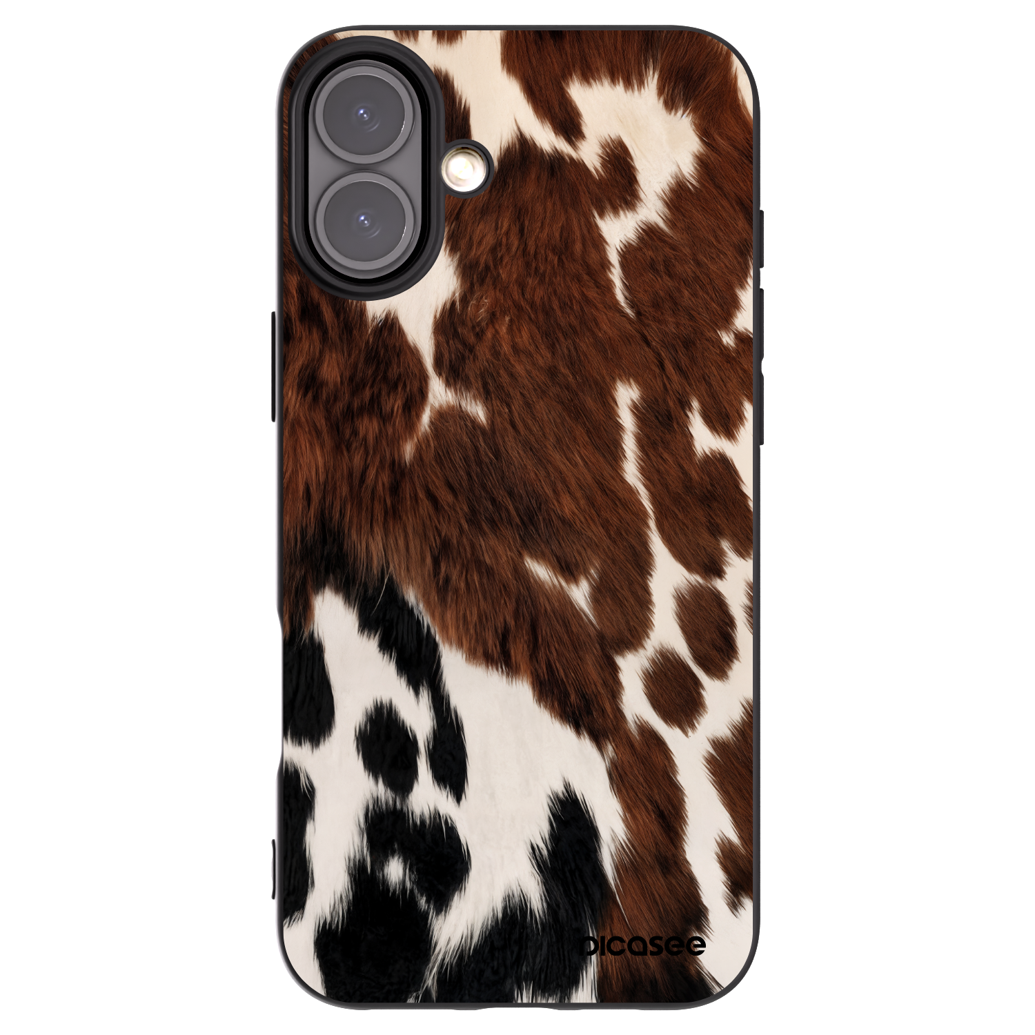Picasee silikónový čierny obal pre Apple iPhone 16 Plus - Rust