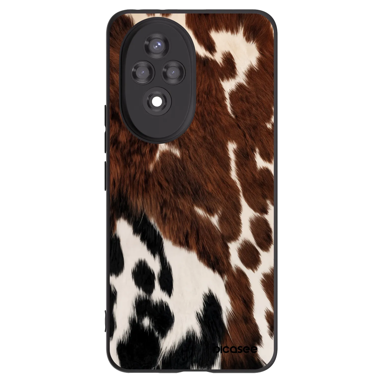 Picasee silikónový čierny obal pre Honor 200 Pro 5G - Rust