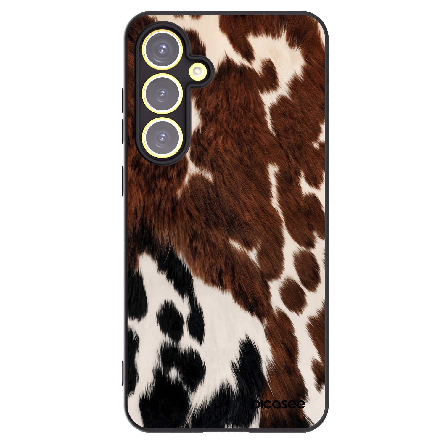 Picasee silikónový čierny obal pre Samsung Galaxy S24 FE S721B - Rust