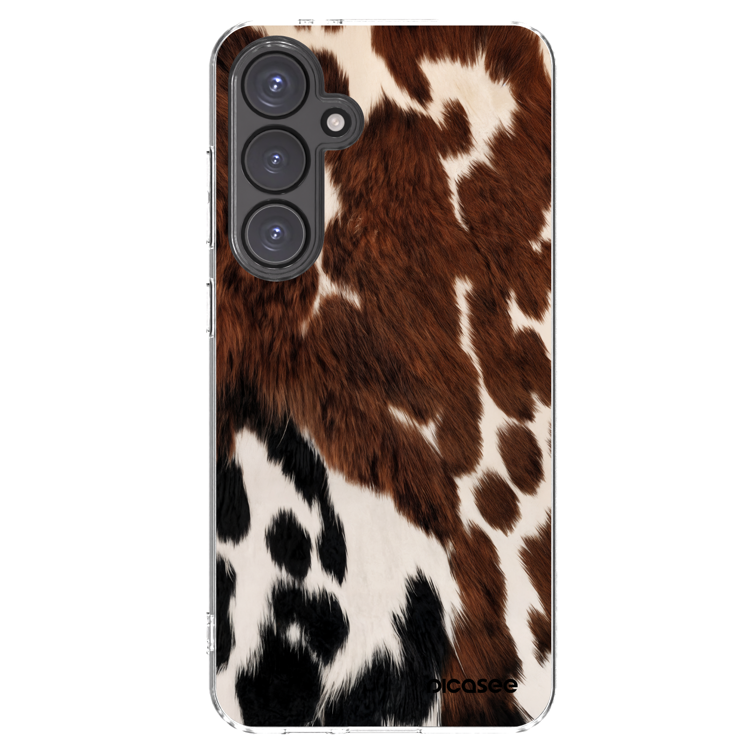 Picasee silikónový prehľadný obal pre Samsung Galaxy S24 FE S721B - Rust