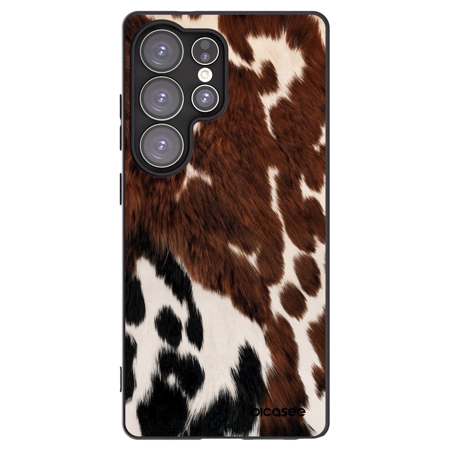 Picasee silikónový čierny obal pre Samsung Galaxy S25 Ultra 5G - Rust