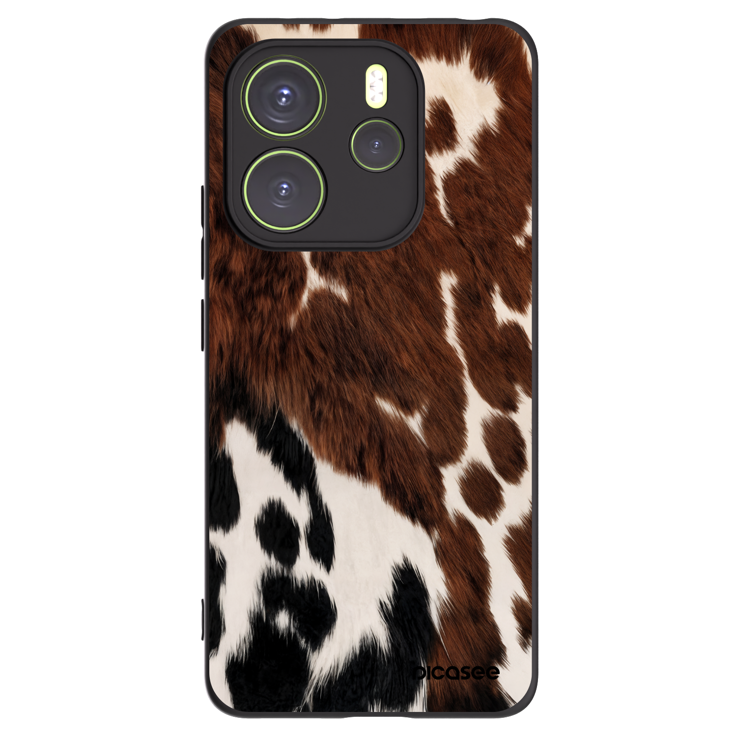Picasee silikónový čierny obal pre Xiaomi Redmi Note 14 4G - Rust