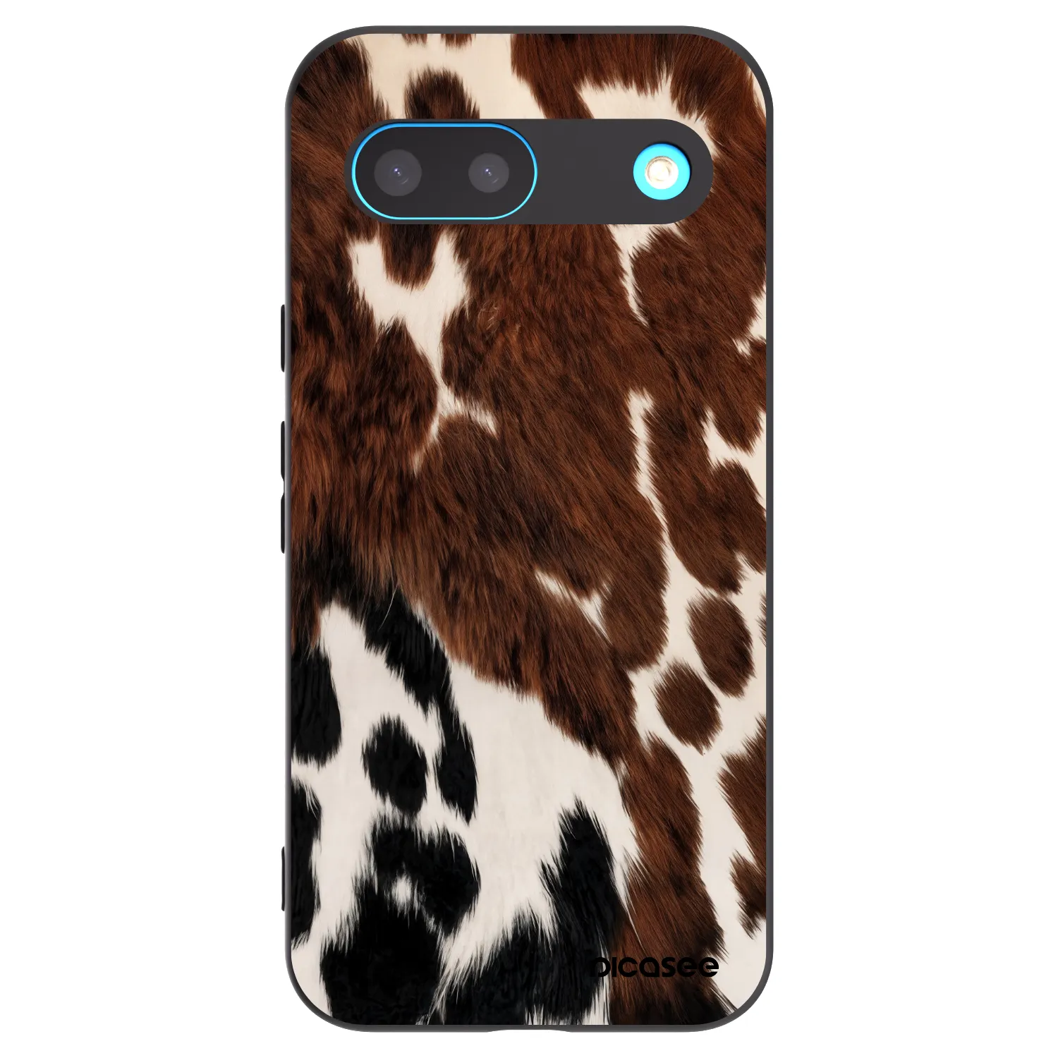 Picasee silikónový čierny obal pre Google Pixel 8 - Rust