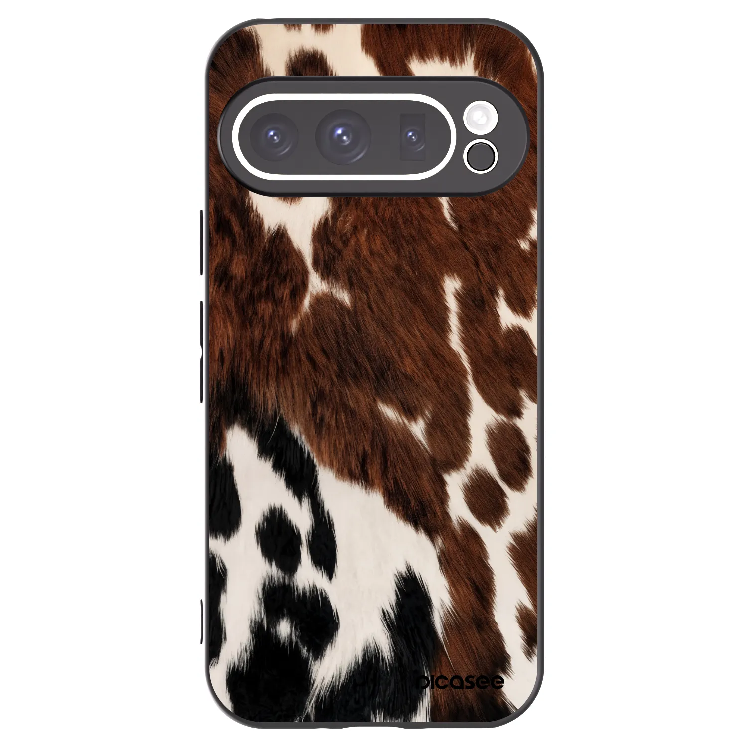 Picasee silikónový čierny obal pre Google Pixel 9 Pro - Rust