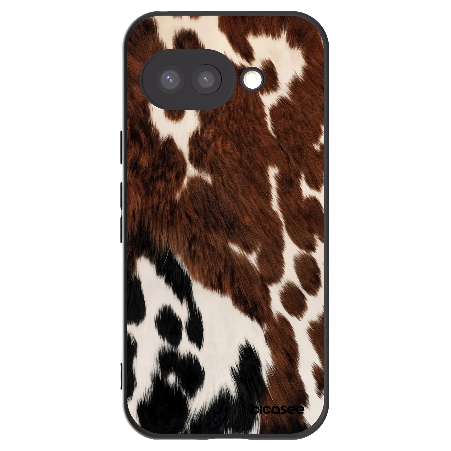 Picasee silikónový čierny obal pre Google Pixel 9a - Rust