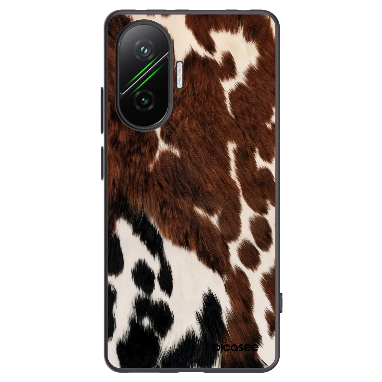 Silikónový čierny obal pre Xiaomi Poco F7 Pro 5G - Rust