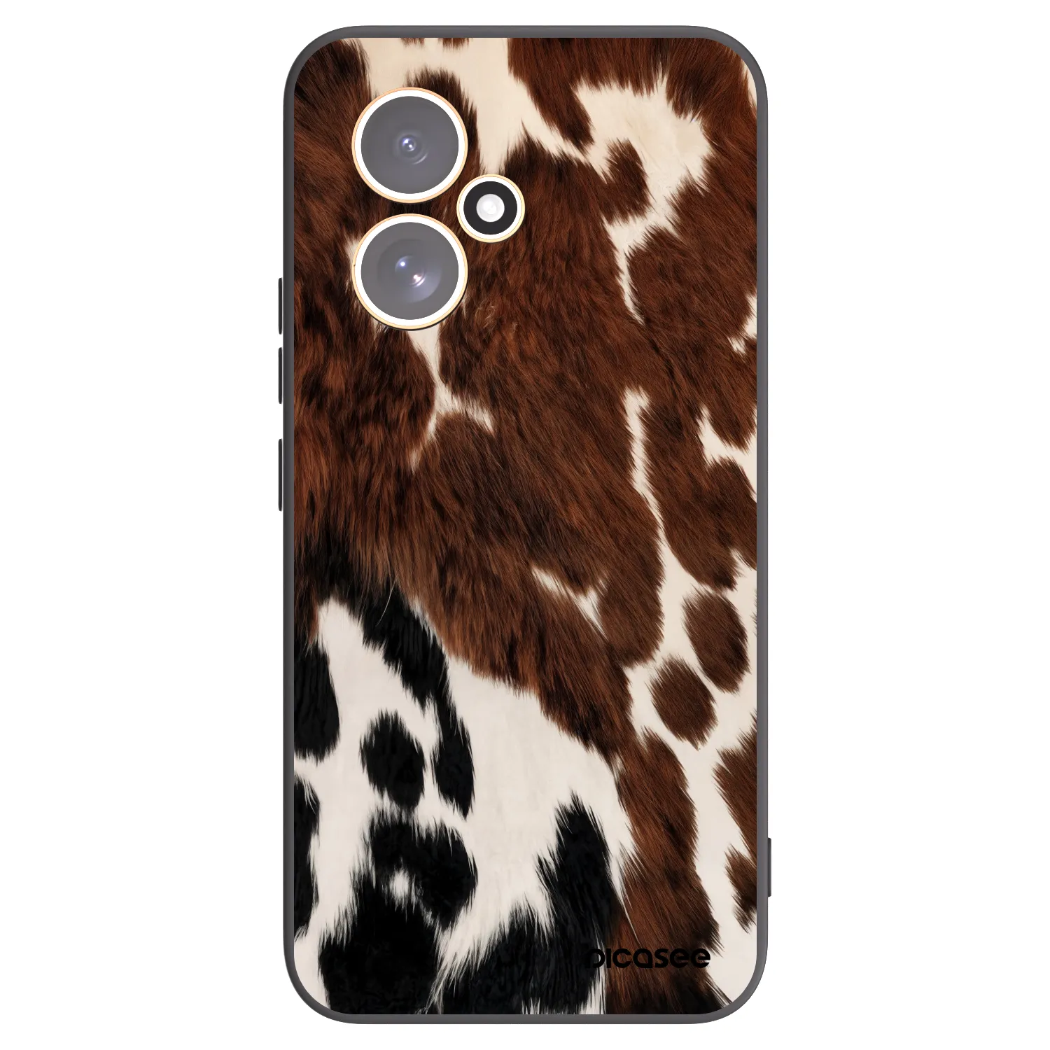 Picasee silikónový čierny obal pre Honor 400 5G - Rust