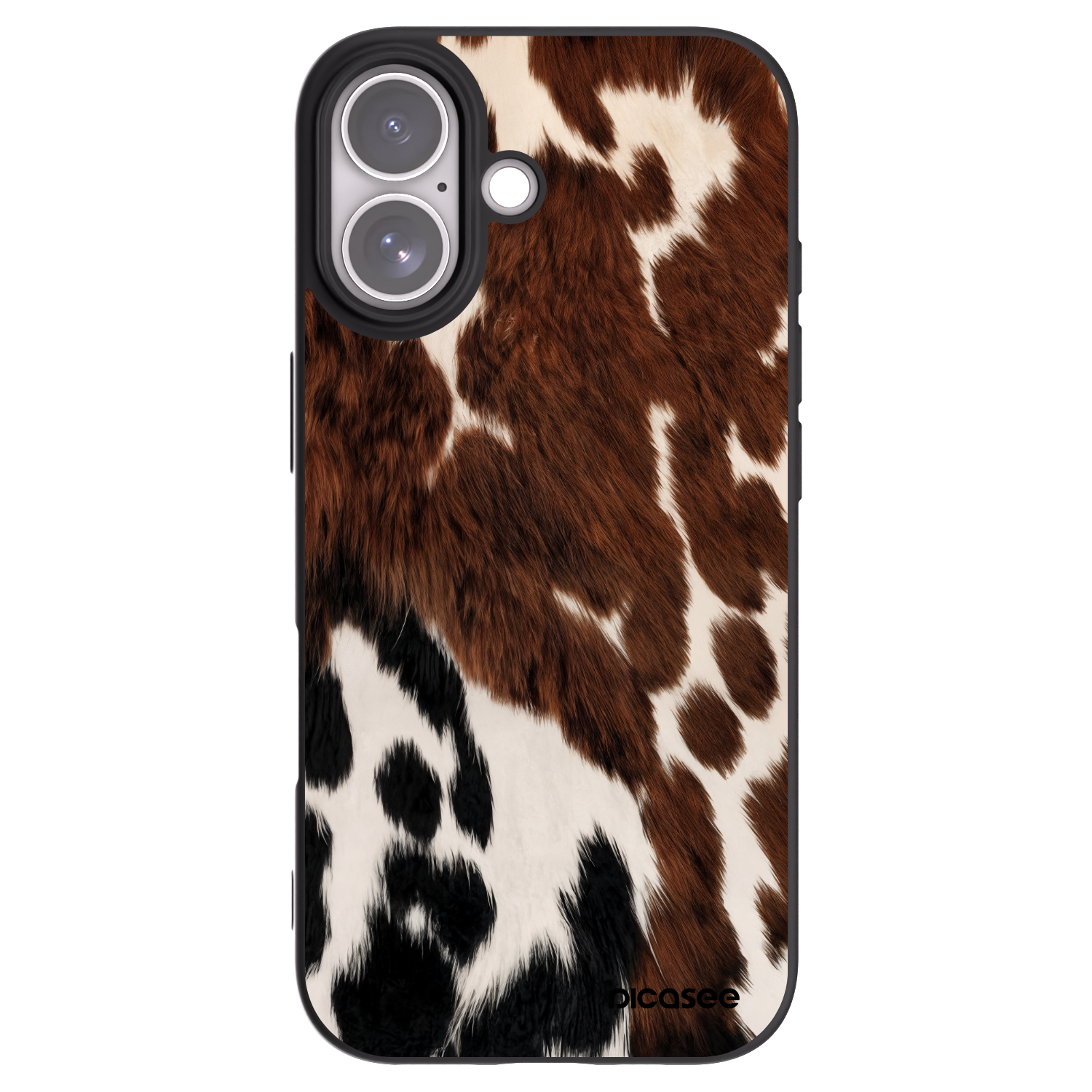 Picasee silikónový čierny obal pre Apple iPhone 17 - Rust