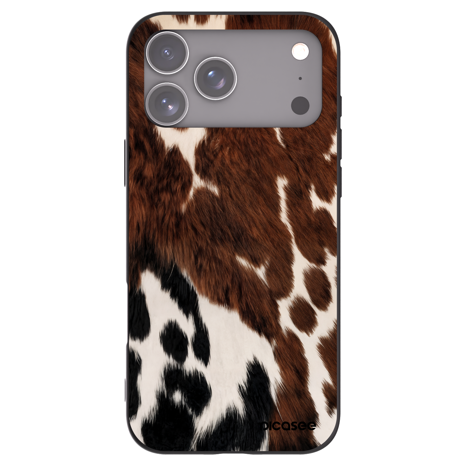 Picasee silikónový čierny obal pre Apple iPhone 17 Pro Max - Rust