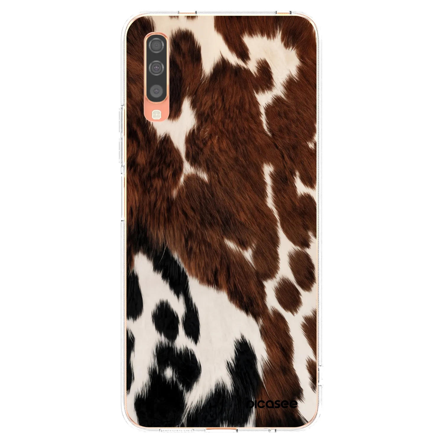 Picasee silikónový prehľadný obal pre Samsung Galaxy A70 A705F - Rust
