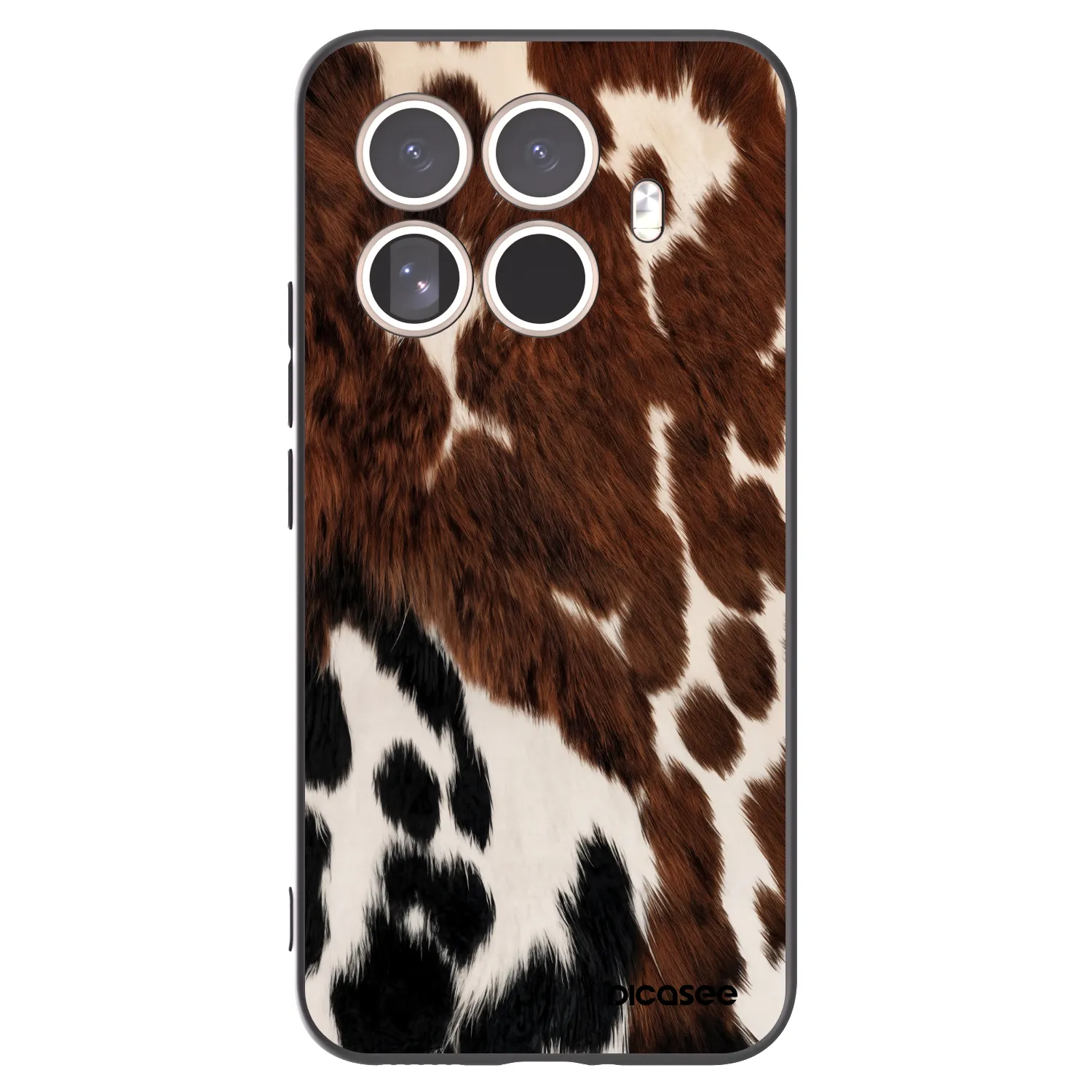 Picasee silikónový čierny obal pre Xiaomi 15T Pro - Rust
