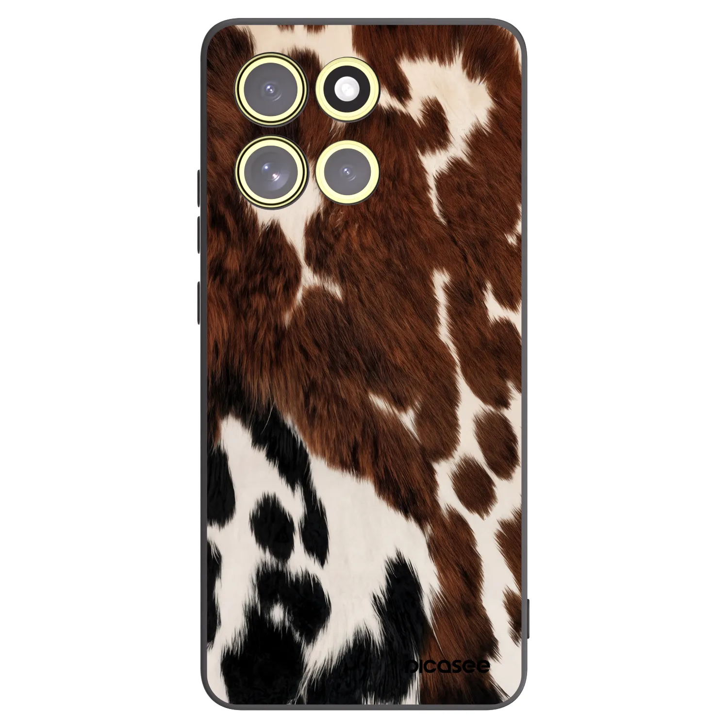 Picasee silikónový čierny obal pre Motorola Moto G86 Power 5G - Rust