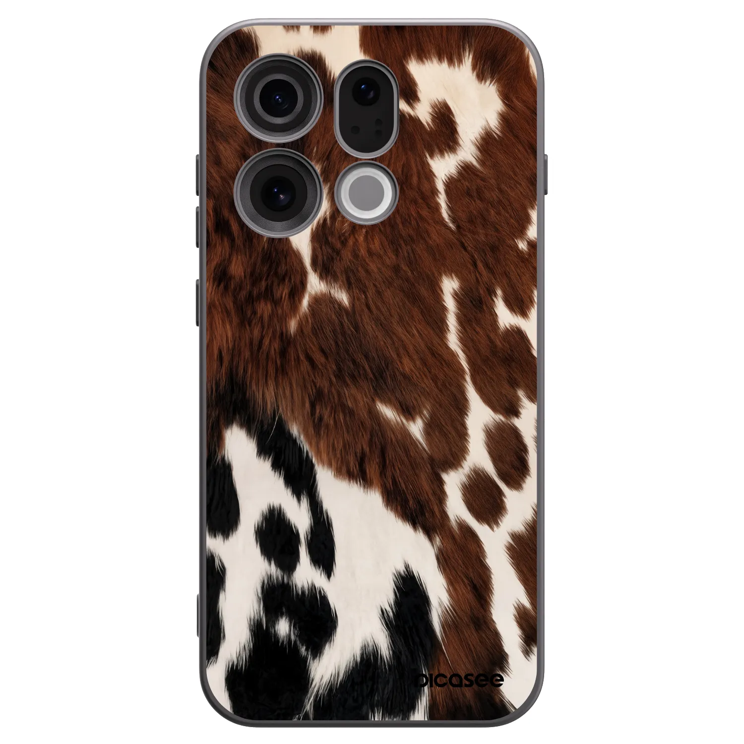 Picasee silikónový čierny obal pre OPPO Find X9 - Rust