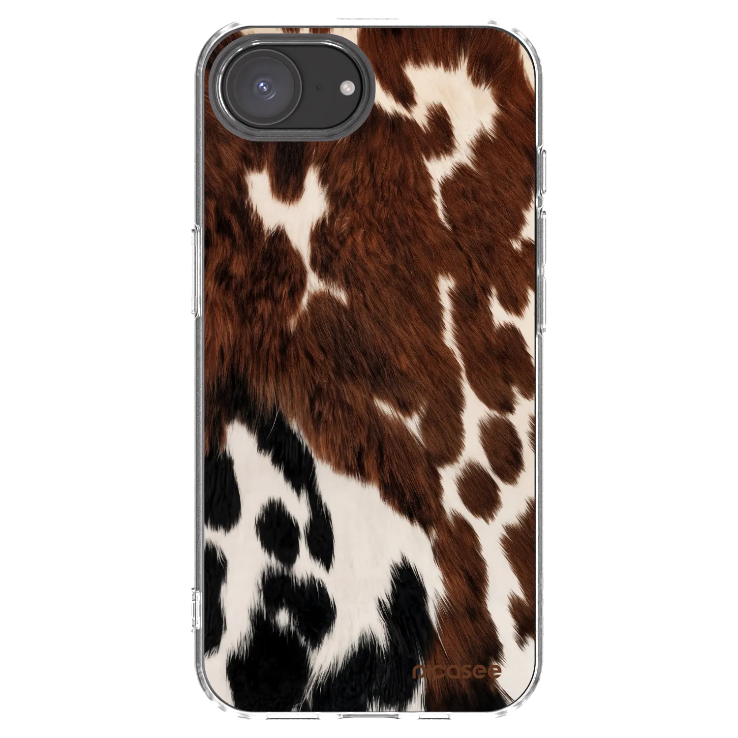 Picasee silikónový prehľadný obal pre Apple iPhone 17e - Rust