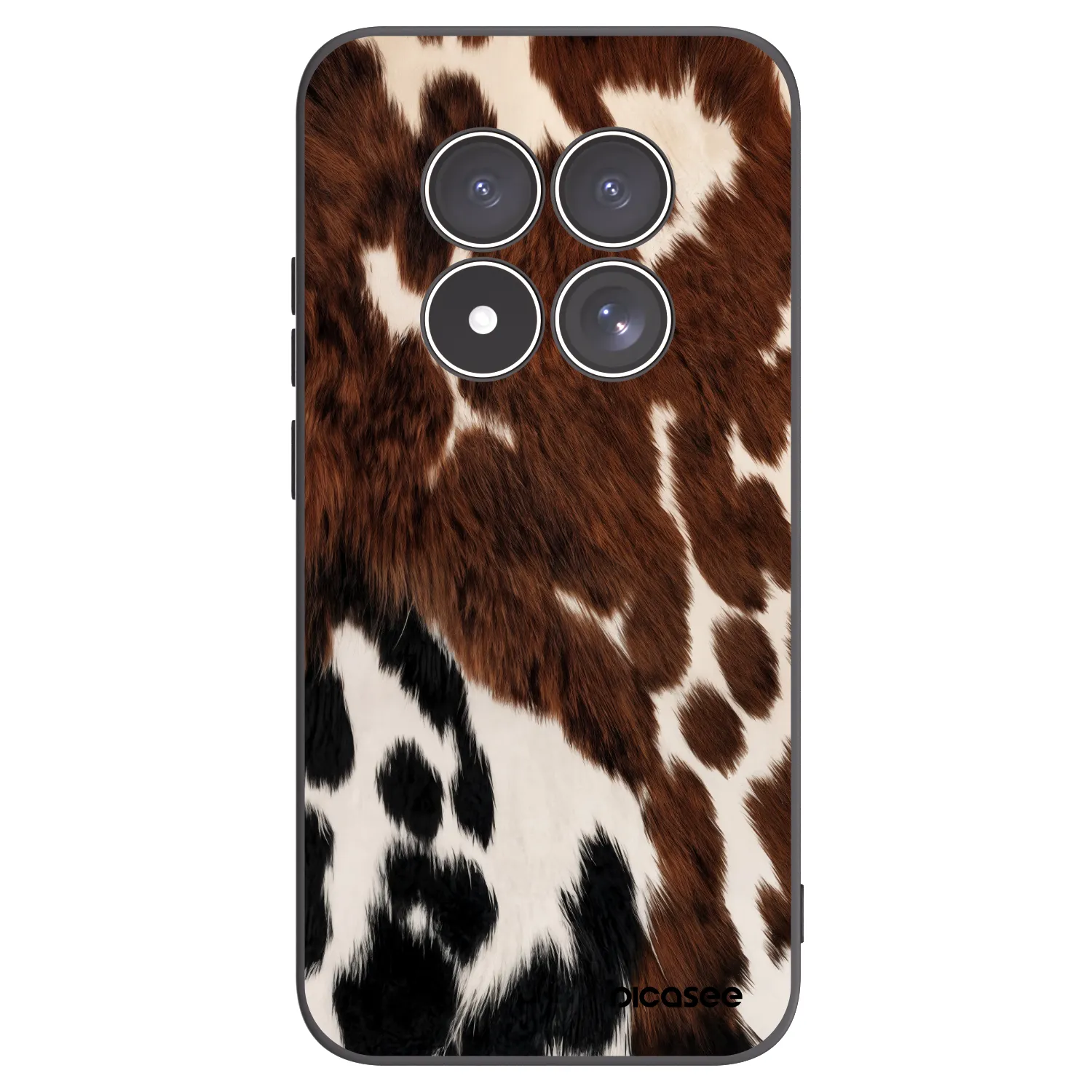 Picasee silikónový čierny obal pre Xiaomi Redmi Note 15 Pro 5G - Rust