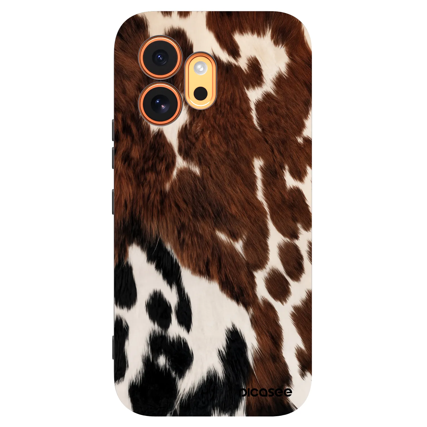 Picasee silikónový čierny obal pre Honor 600 - Rust