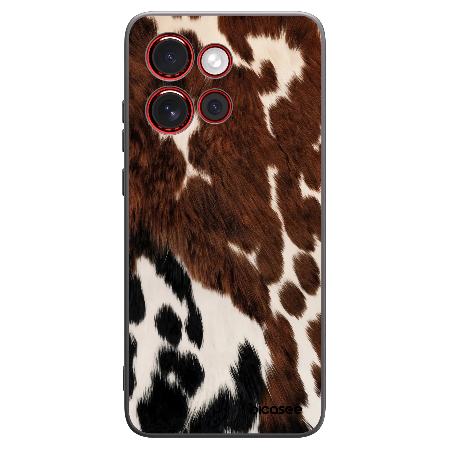 Picasee silikónový čierny obal pre Motorola Edge 60 Neo 5G - Rust