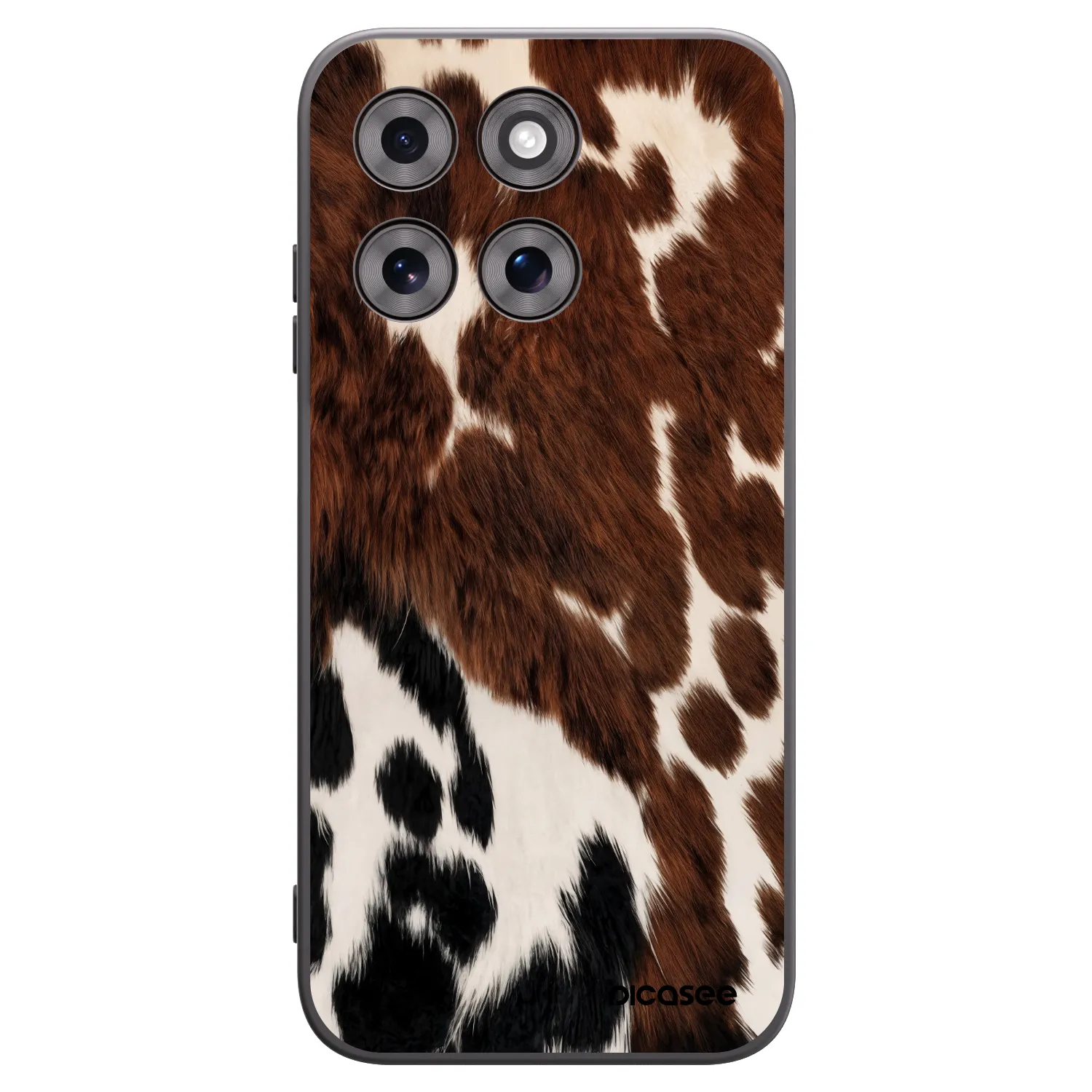 Picasee silikónový čierny obal pre Motorola Moto G77 - Rust