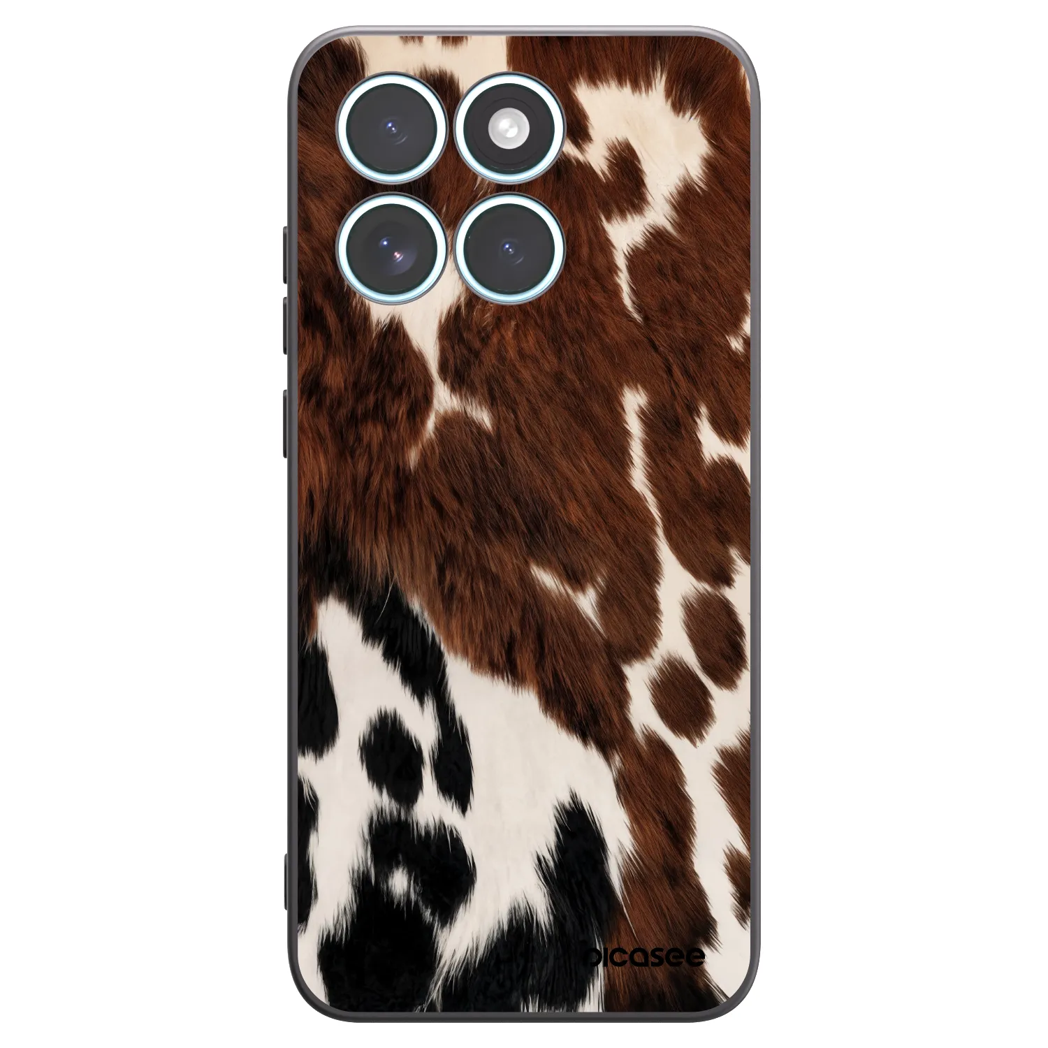 Picasee silikónový čierny obal pre Motorola Edge 70 Fusion - Rust