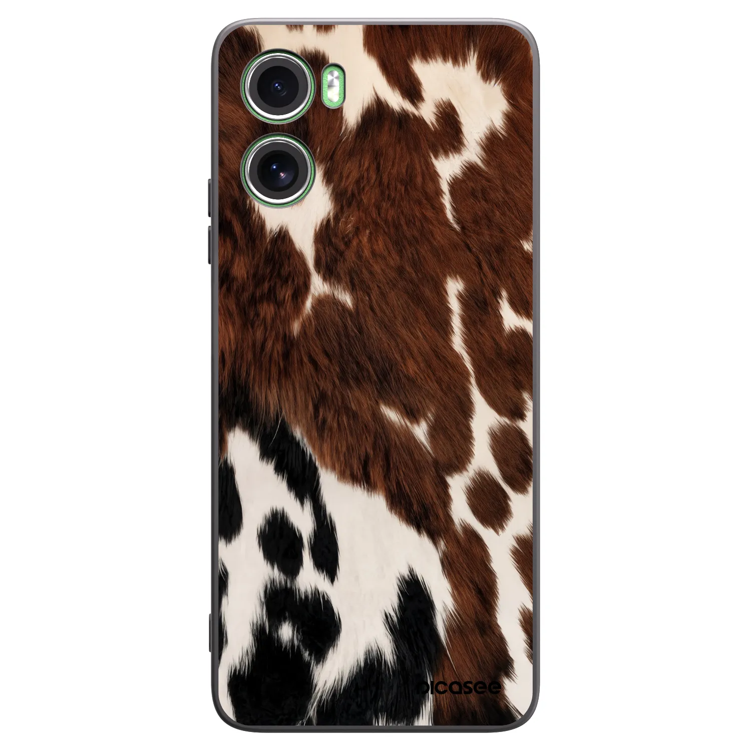 Picasee silikónový čierny obal pre Motorola Moto G06 - Rust
