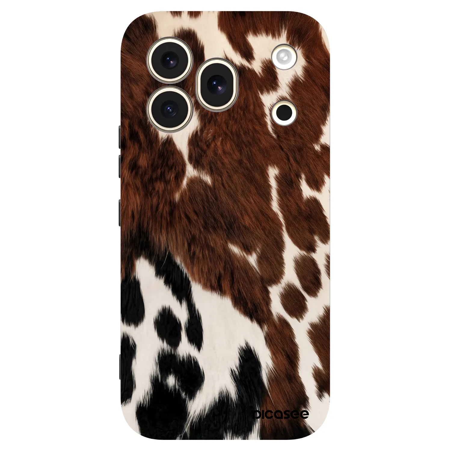 Picasee silikónový čierny obal pre Honor 600 Pro - Rust