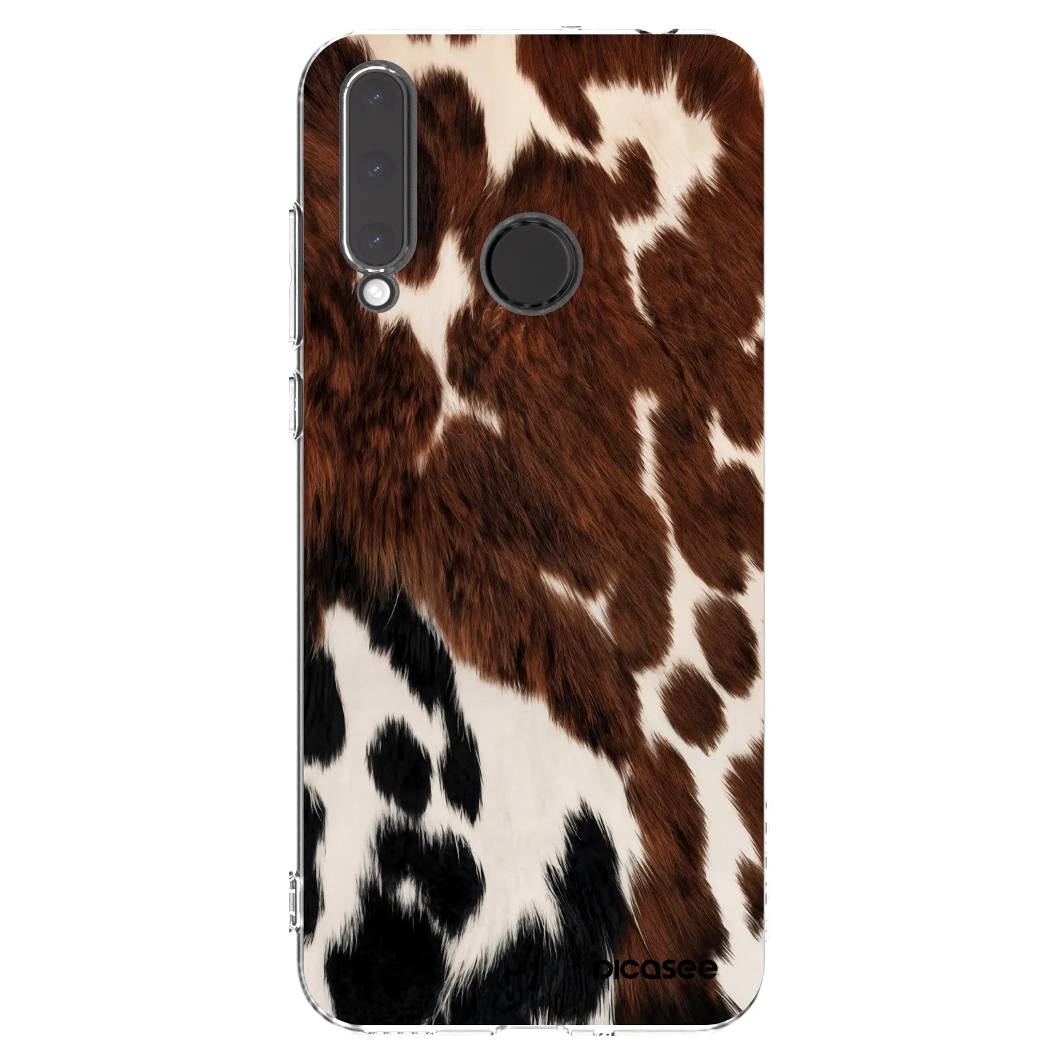 Picasee silikónový prehľadný obal pre Honor 20 Lite - Rust