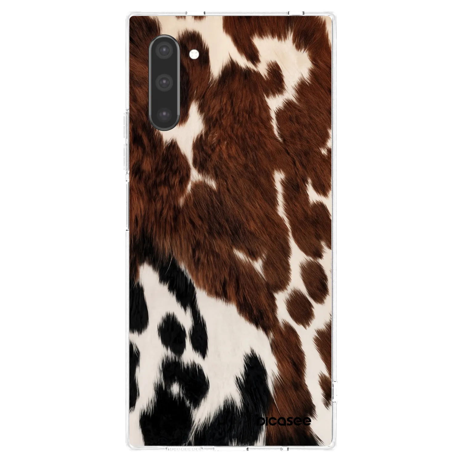 Picasee silikónový prehľadný obal pre Samsung Galaxy Note 10 N970F - Rust