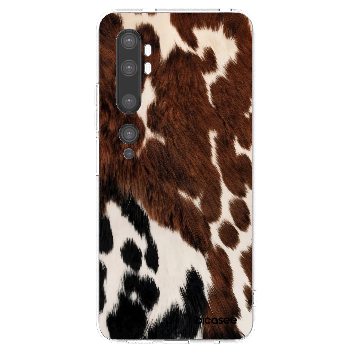 Silikónový prehľadný obal pre Xiaomi Mi Note 10 (Pro) - Rust