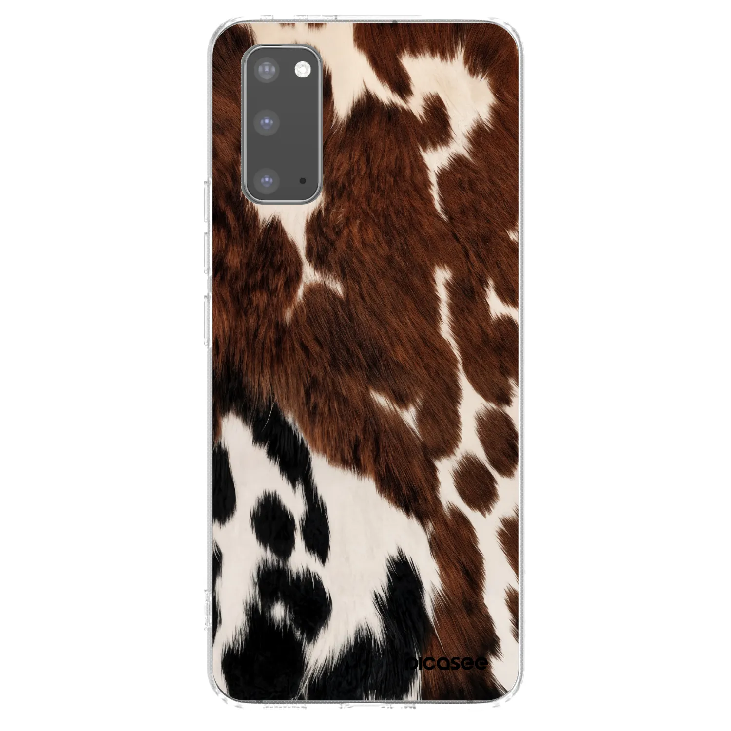 Picasee silikónový prehľadný obal pre Samsung Galaxy S20 G980F - Rust